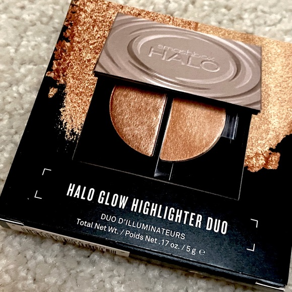 Smashbox Halo Glow Highlighter Duo Golden Pearl - Picture 1 of 3